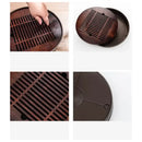 GobekUsa Bamboo Tea Tray Drainage Storage Kung Fu Tea Set Household Board