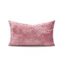 Dark grain velvet pillow cover living room decor by Decorbites
