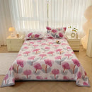 GobekUsa Cartoon Print Flannel Sofa Cover – Lightweight Plush Blanket for Adults