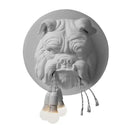 GobekUsa Bulldog Resin Wall Lamp for Stylish Home Decor Lighting
