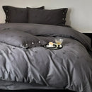 GobekUsa Egyptian Cotton Bedding Set Queen King Bed Linens Duvet Cover Pillowcase
