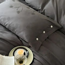 GobekUsa Egyptian Cotton Bedding Set Queen King Bed Linens Duvet Cover Pillowcase