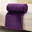 GobekUsa Cozy Flannel Blanket: Multi-Functional Sofa Cover for Adults