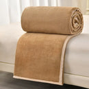 GobekUsa Cozy Flannel Blanket: Multi-Functional Sofa Cover for Adults
