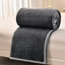 GobekUsa Cozy Flannel Blanket: Multi-Functional Sofa Cover for Adults