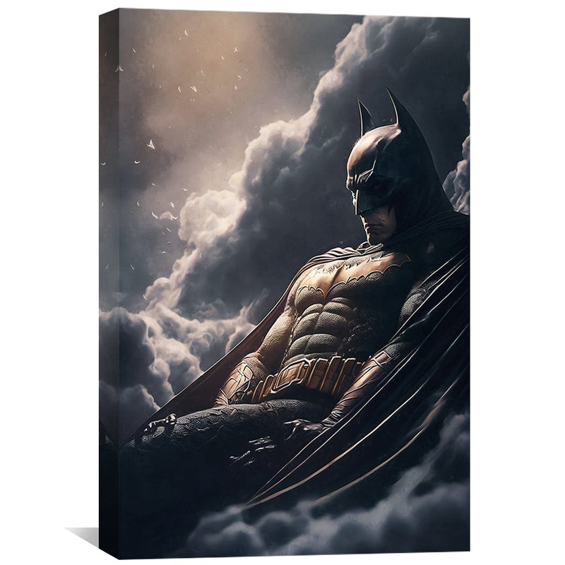 Dark Knight in the Storm Canvas