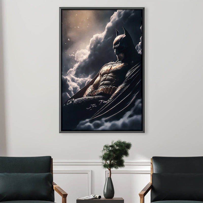 Dark Knight in the Storm Canvas