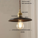 GobekUsa Glass LED Pendant Lamp Copper Socket for Dining Living Room Decor