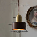 GobekUsa Glass LED Pendant Lamp Copper Socket for Dining Living Room Decor