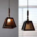 GobekUsa Glass LED Pendant Lamp Copper Socket for Dining Living Room Decor