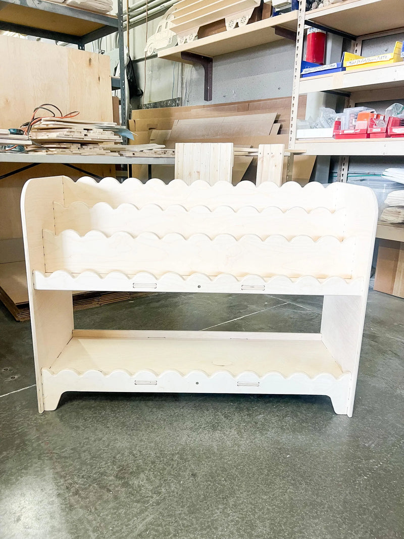DARLA V1- Scalloped Bookshelf, photo 6 of 8