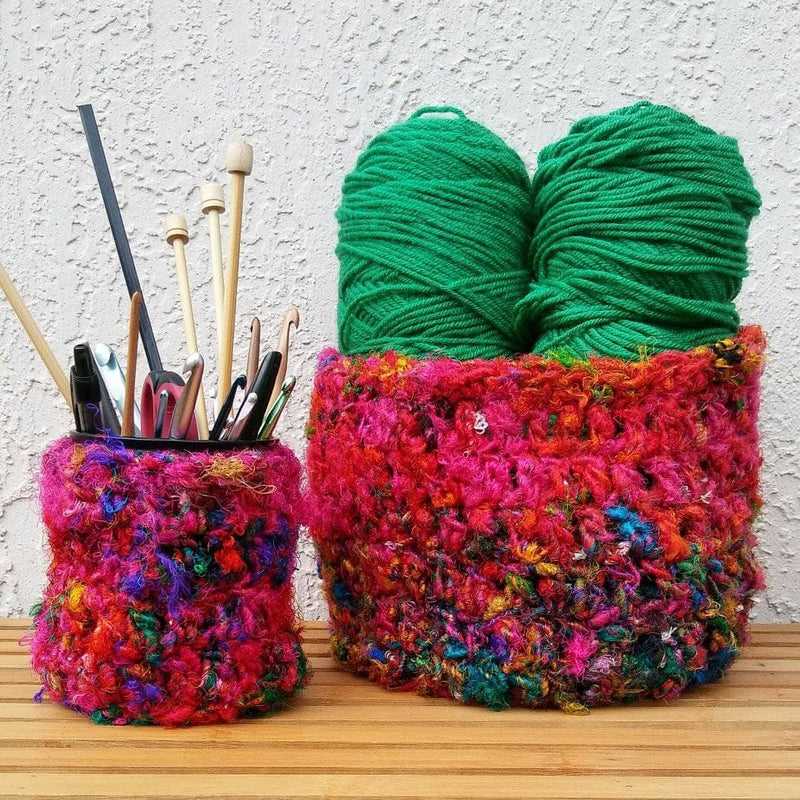 Darn Good Catchall Basket Crochet Pattern