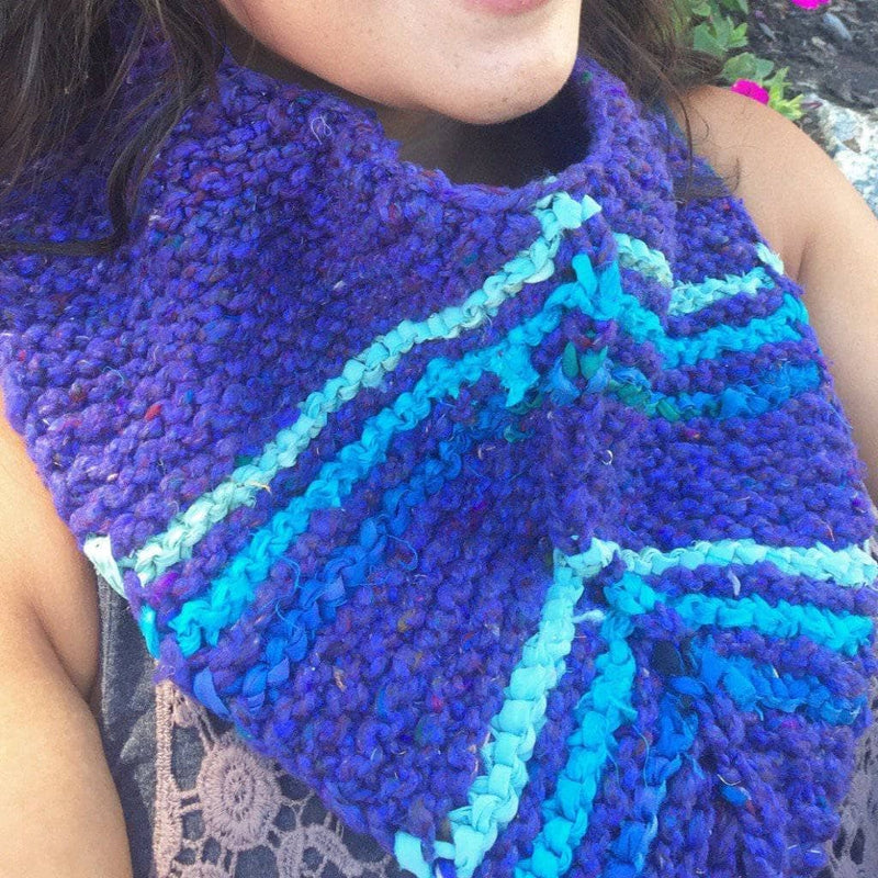 Darn Good Handkerchief Cowl Pattern