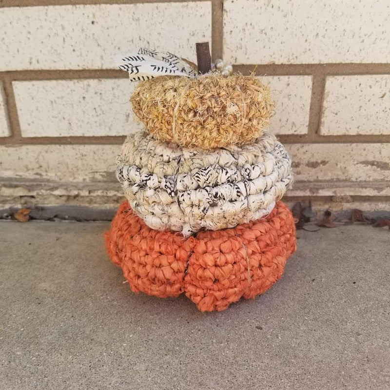 Darn Good Pumpkin Stack Crochet Pattern