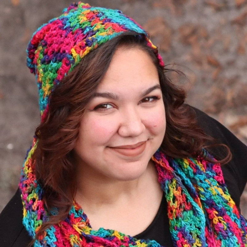 Darn Good Ripple Slouch Hat Crochet Kit