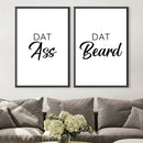 Dat Ass Dat Beard Canvas