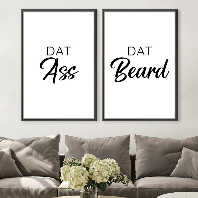 Dat Ass Dat Beard Canvas