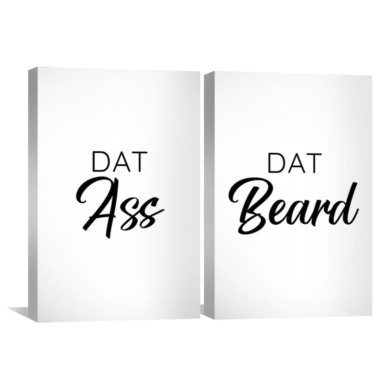 Dat Ass Dat Beard Canvas