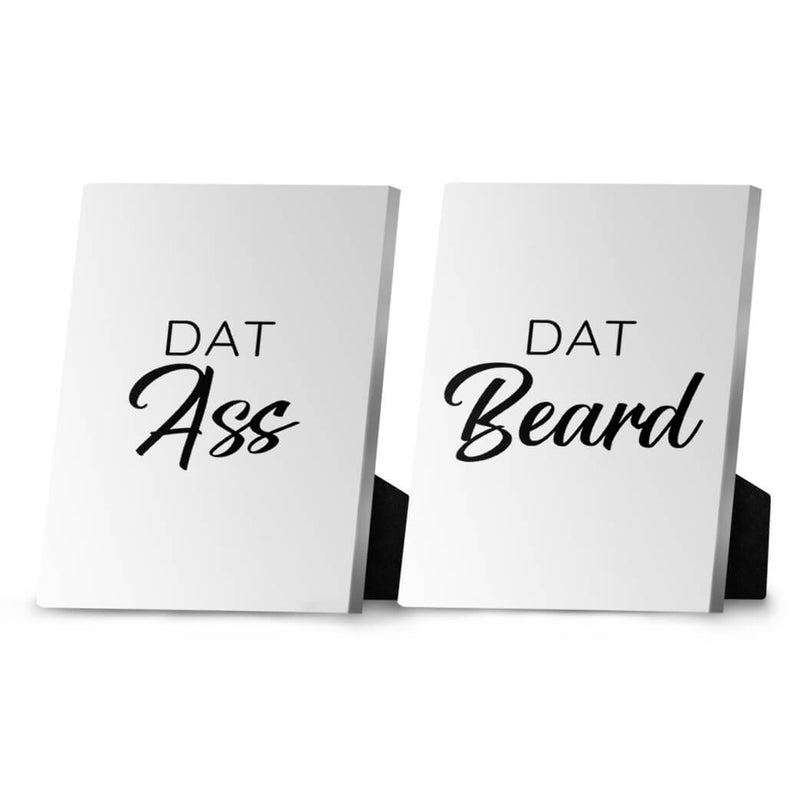 Dat Ass Dat Beard Desktop Canvas