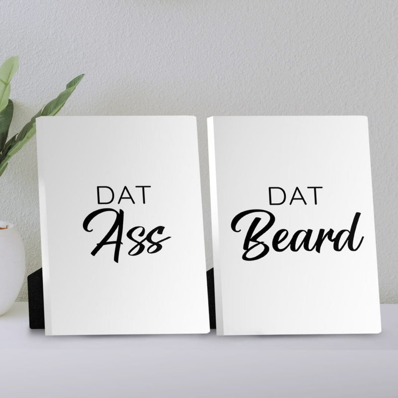 Dat Ass Dat Beard Desktop Canvas