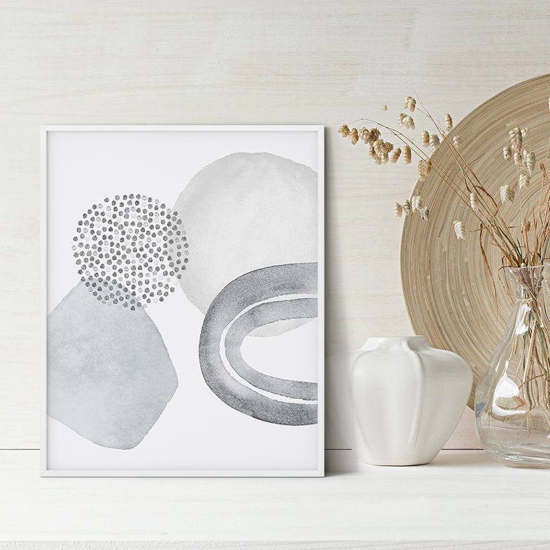 Abstract Modern Watercolor Print