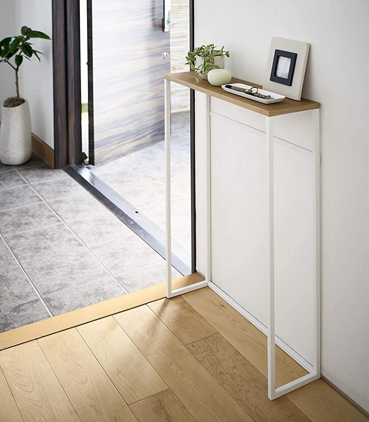 Narrow Entryway Console Table (32" H)  - Steel, photo 2 of 14