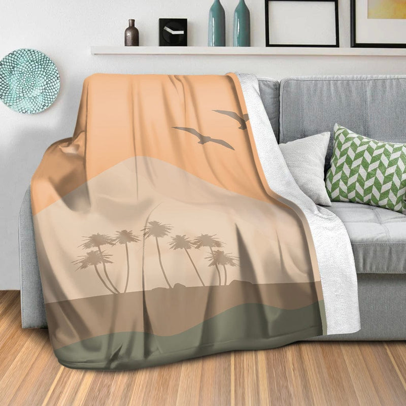 Day Night Light B Blanket