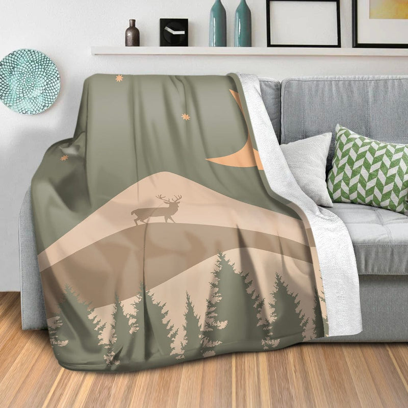 Day Night Light C Blanket