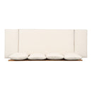 Outdoor Patio Daybed Sofa, 3 Seat Sofa With Foldable Arm 4 Back Pillows by HouseOfZazla