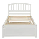 Platform Bed Wood Bed Frame With Trundle by HouseOfZazla