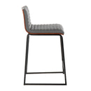 Mason Mara - Contemporary Fixed Height Quality Counter Stool (Set of 2) by HouseOfZazla
