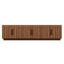 94.5" Extra Long TV Stand for Large TVs, 6-Door Media Console with Storage