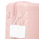 3 Pieces Set 20" / 24" / 28" Spinner Wheel Luggage With Combination Lock by HouseOfZazla