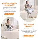 Combined Sofa With 4 Pillows