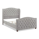Marcella - Upholstered Shelter Headboard Bed Set by Unique Piece Furniture