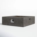 Outdoor Handcrafted Fire Pit Table - Charcoal