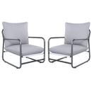 Outdoor Aluminum Frame Patio Armchair