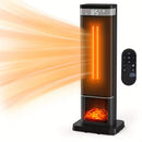 1500W Portable Electric Space Heater with Remote and Thermostat