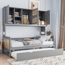 Daybed And All In One Cabinet And Shelf by HouseOfZazla