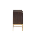Accent Cabinet With Storage - Morocco / Gold by HouseOfZazla