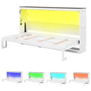 Murphy Bed With LED Light, Foldable Wall Bed Cabinet by HouseOfZazla
