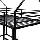 House Bunk Bed With Built In Ladder by HouseOfZazla