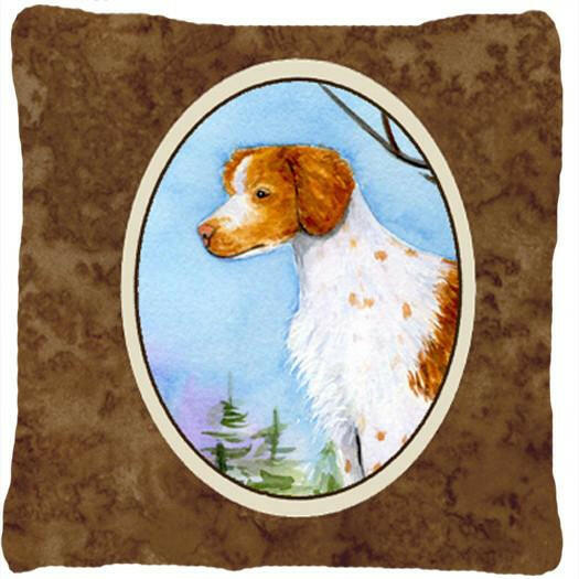 Setter Decorative   Canvas Fabric Pillow