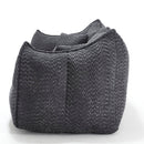 Comfortable Dual Beanbag Chair With High Resilience Foam Core For 2 People by HouseOfZazla