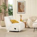 Rearden - Swivel Glider Manual Recliner Gaming Lounge Chair by HouseOfZazla