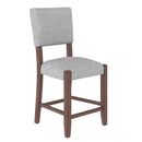 5 Piece Counter Height Dining Set, Bar Table With 4 Upholstered Chairs by HouseOfZazla
