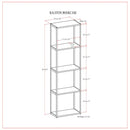 Ralston - Bookcase - Rustic Natural Aged Brown