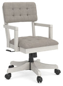 Robbinsdale - Home Office Desk Chair - Antique White by Unique Piece Furniture