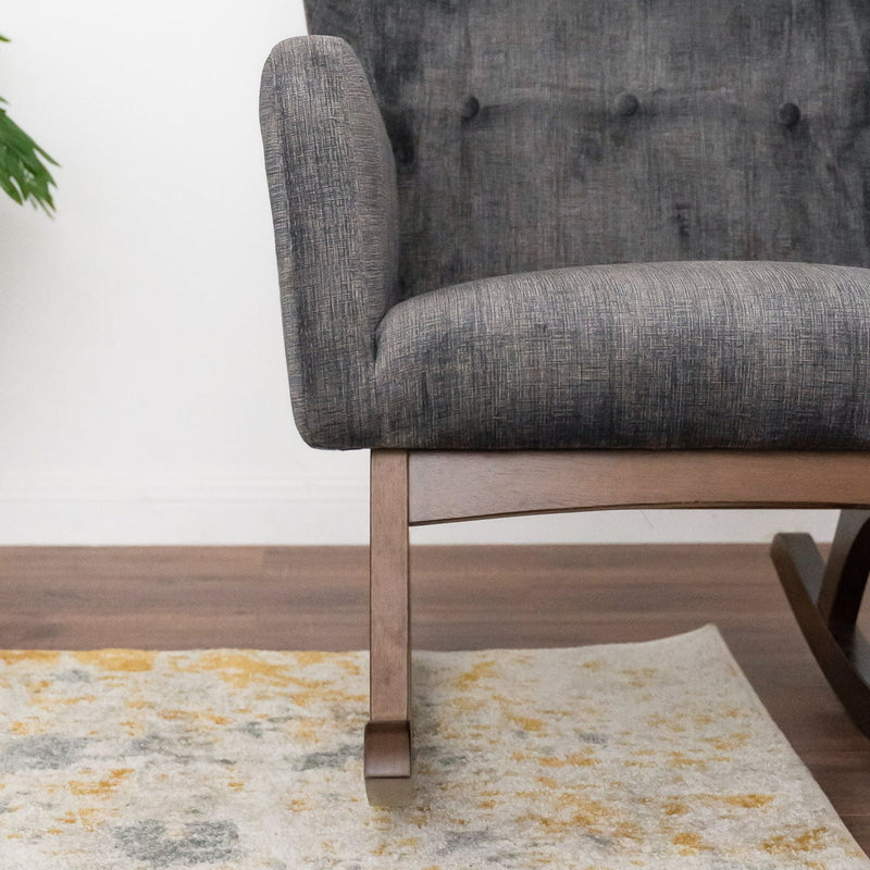 Alistair - Rocking Chair - Brown / Dark Gray, photo 6 of 6