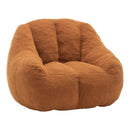 Comfy Bean Bag Chair With Memory Foam Filler, Tufted Soft by Unique Piece Furniture